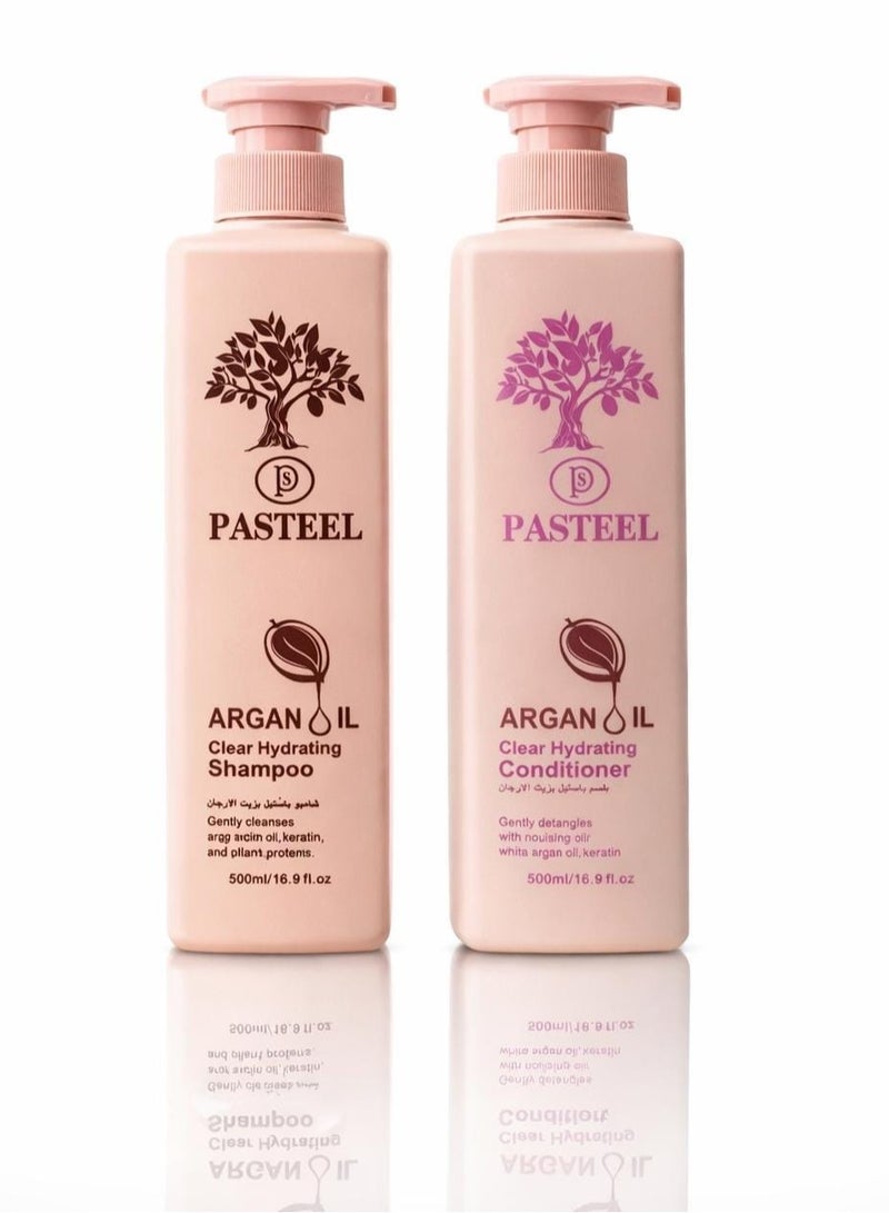 PASTEEL Shampoo + conditioner with argan oil from Pastel 500 ml - Image 1